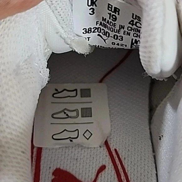 PumaWild Rider Infant 'Rollin - Ebony White'. Brand new. Size 4C - Picture 3 of 6